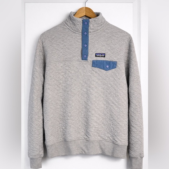 Patagonia Tops - Patagonia Organic Cotton Quilt Snap-T Pullover - Size L - LinkedIn Logo